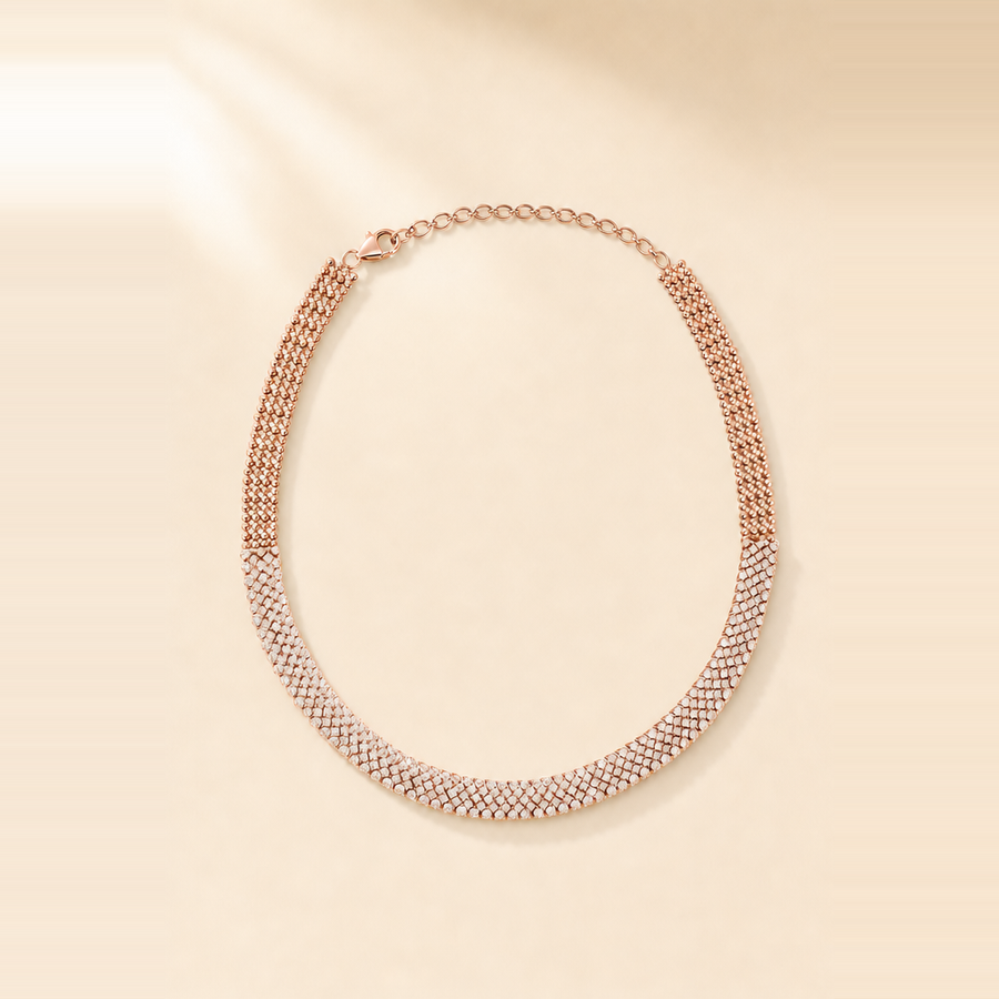 Diamond Mesh Choker &mdash; view 3