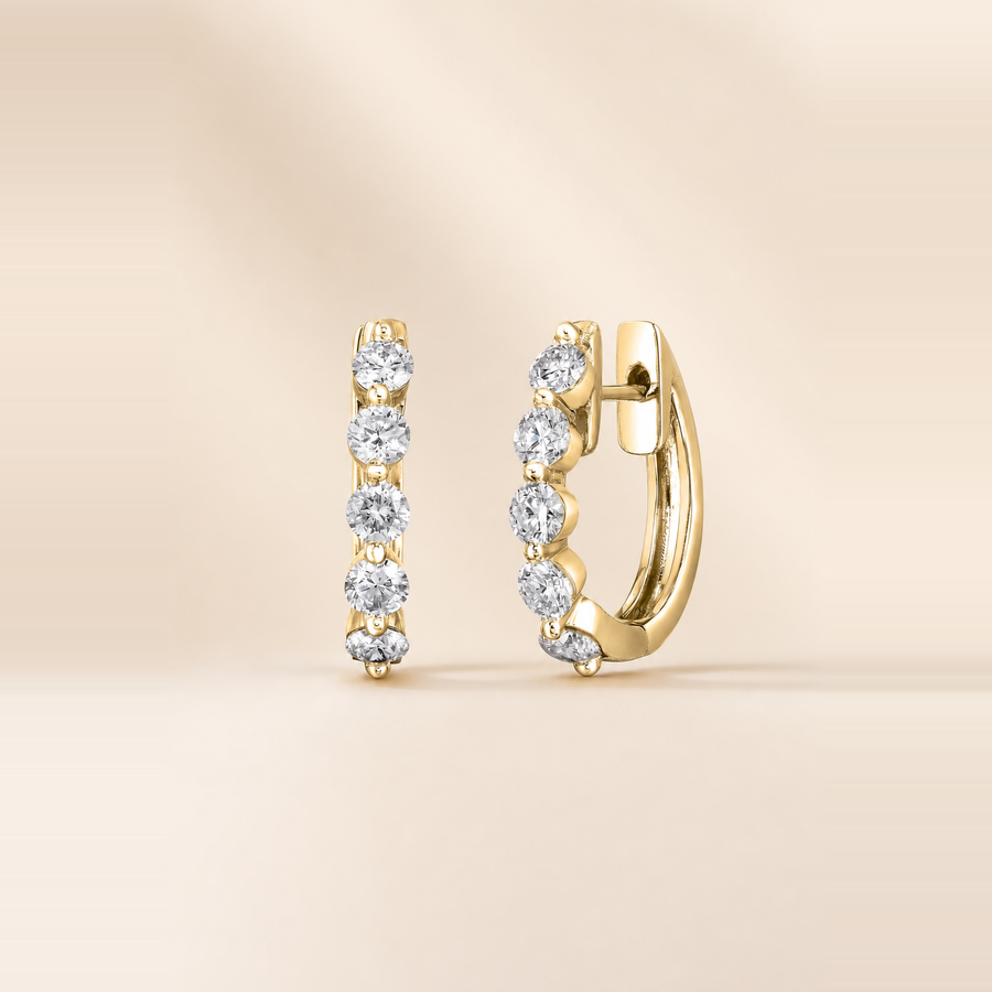 Multiway Diamond Statement Earrings &mdash; view 5