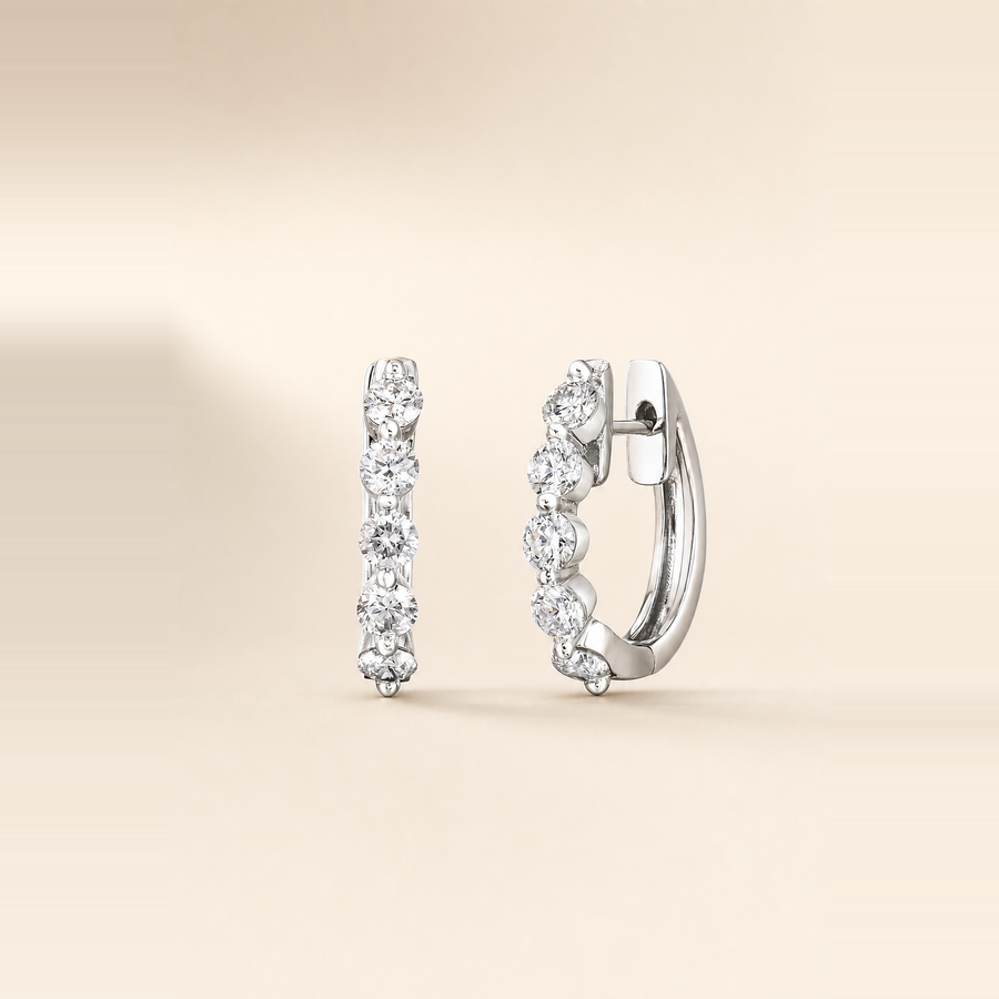 Multiway Diamond Statement Earrings &mdash; view 3