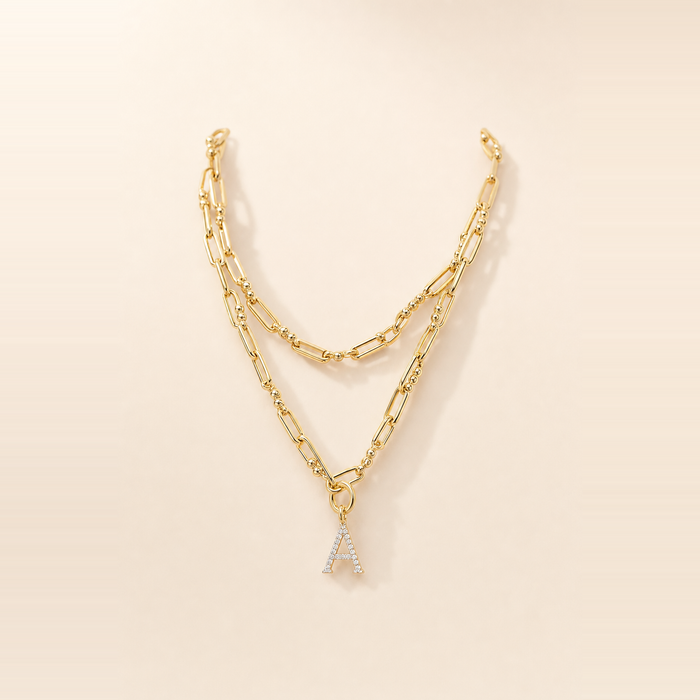 Bead Link Chain Necklace