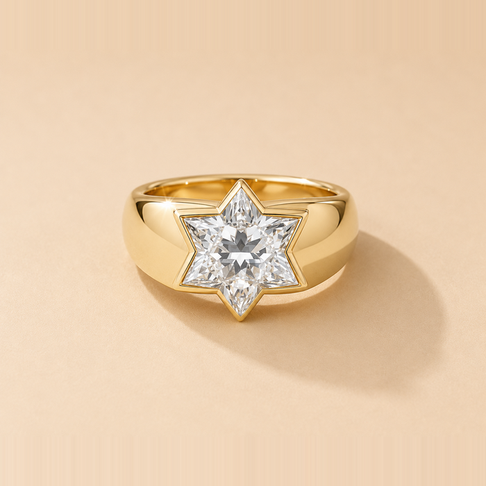 Magen David Signet Ring