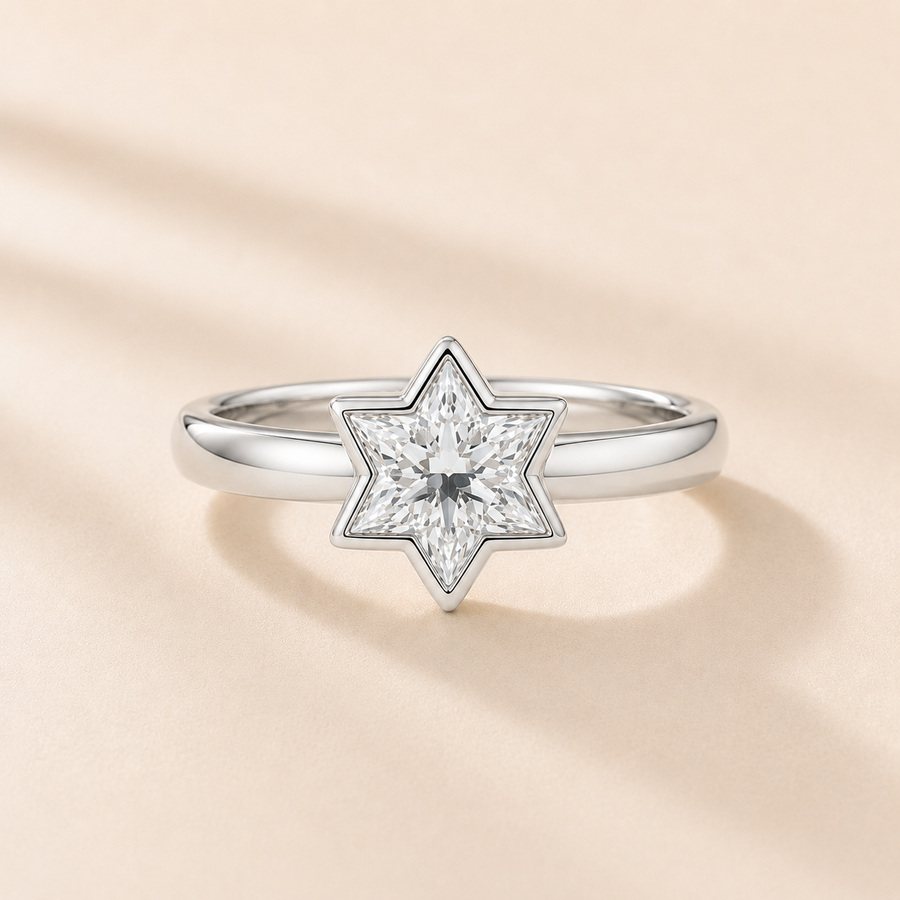 Magen David Solitaire &mdash; view 2