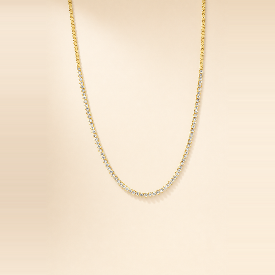 Martini Diamond Tennis Necklace &mdash; view 6