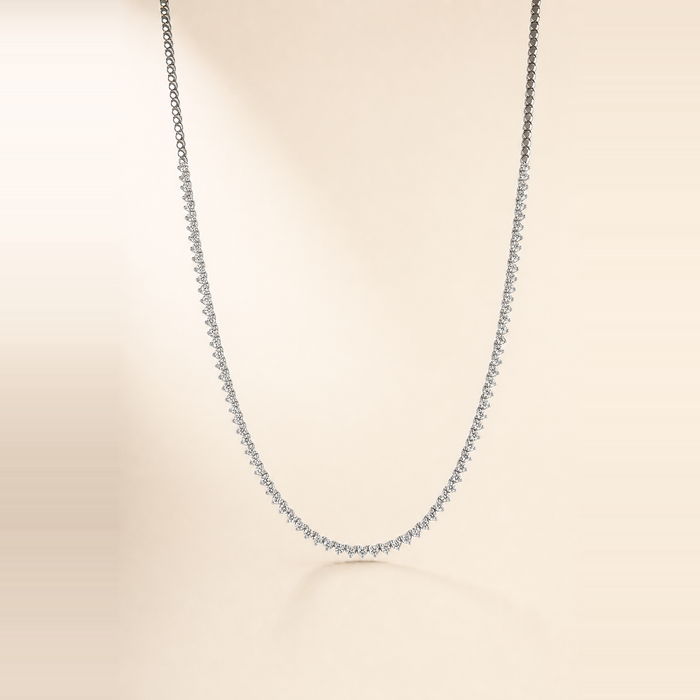 Martini Diamond Tennis Necklace