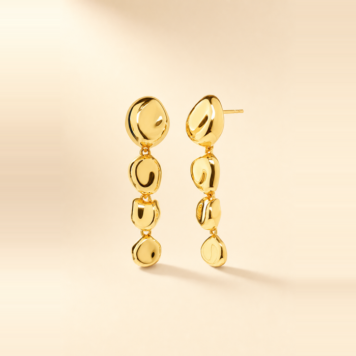 Pebble Drop Earrings
