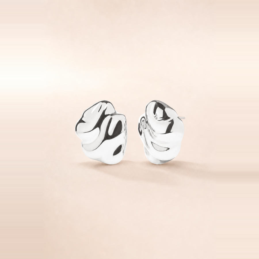 Molten Ripple Earrings &mdash; view 2