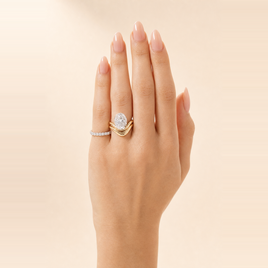 Oval Diamond in the Wave &mdash; view 5