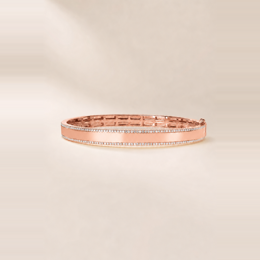 Pavé Border Bangle &mdash; view 5