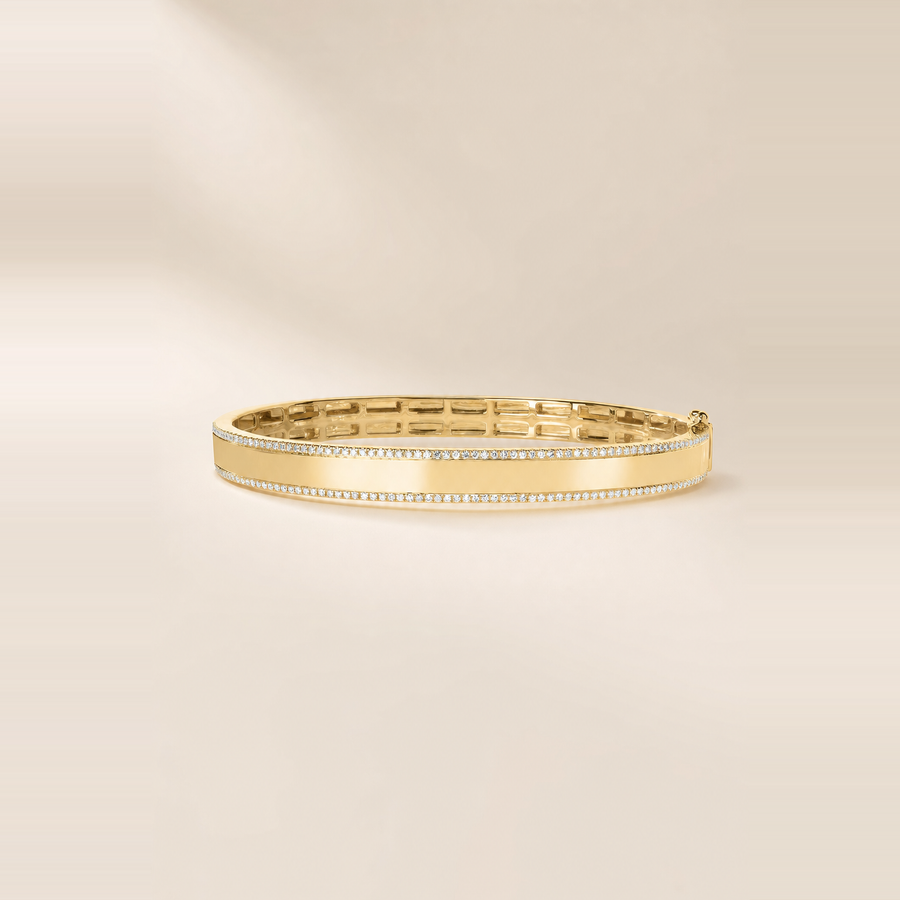 Pavé Border Bangle &mdash; view 1