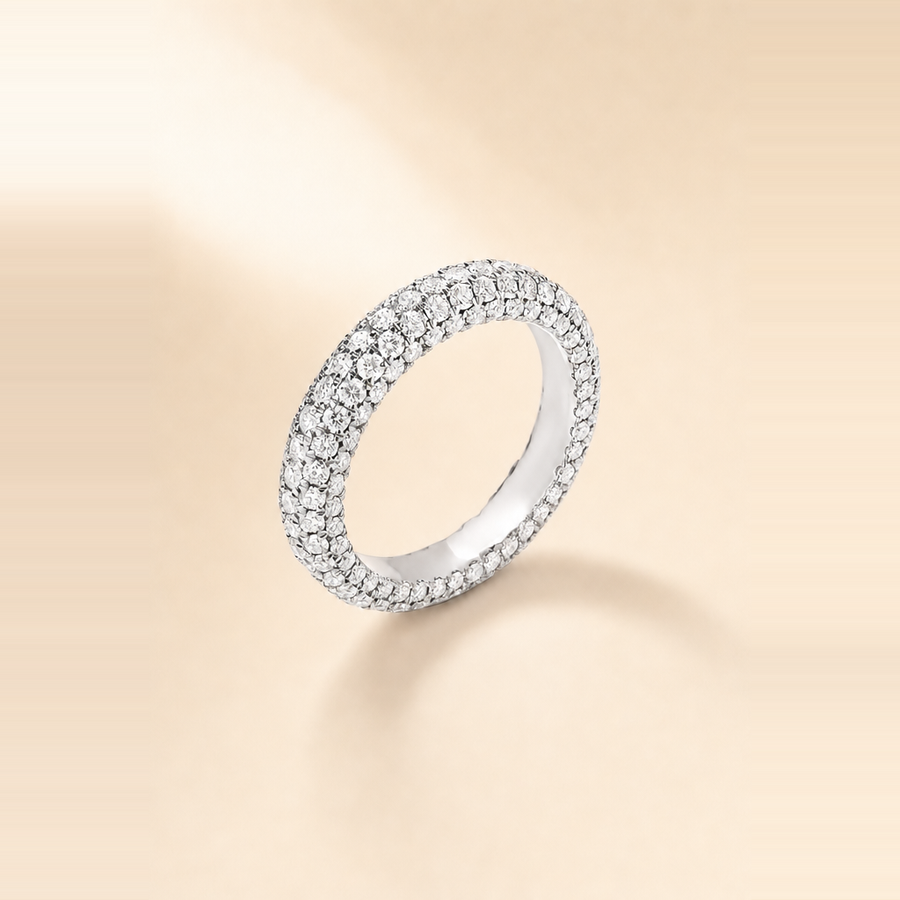 Pavé Studded Eternity Band &mdash; view 2