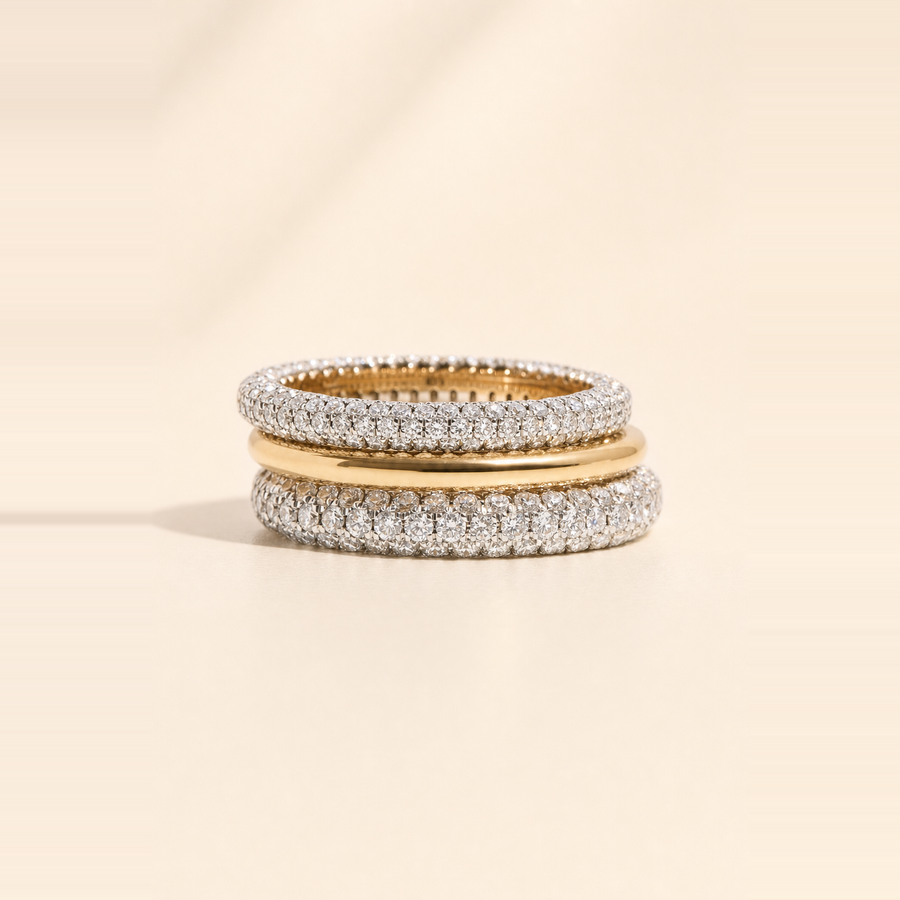 Pavé Studded Eternity Band &mdash; view 3