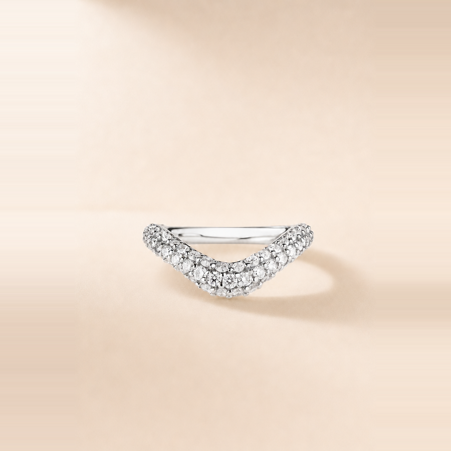 Pavé Nest Wedding Band &mdash; view 9