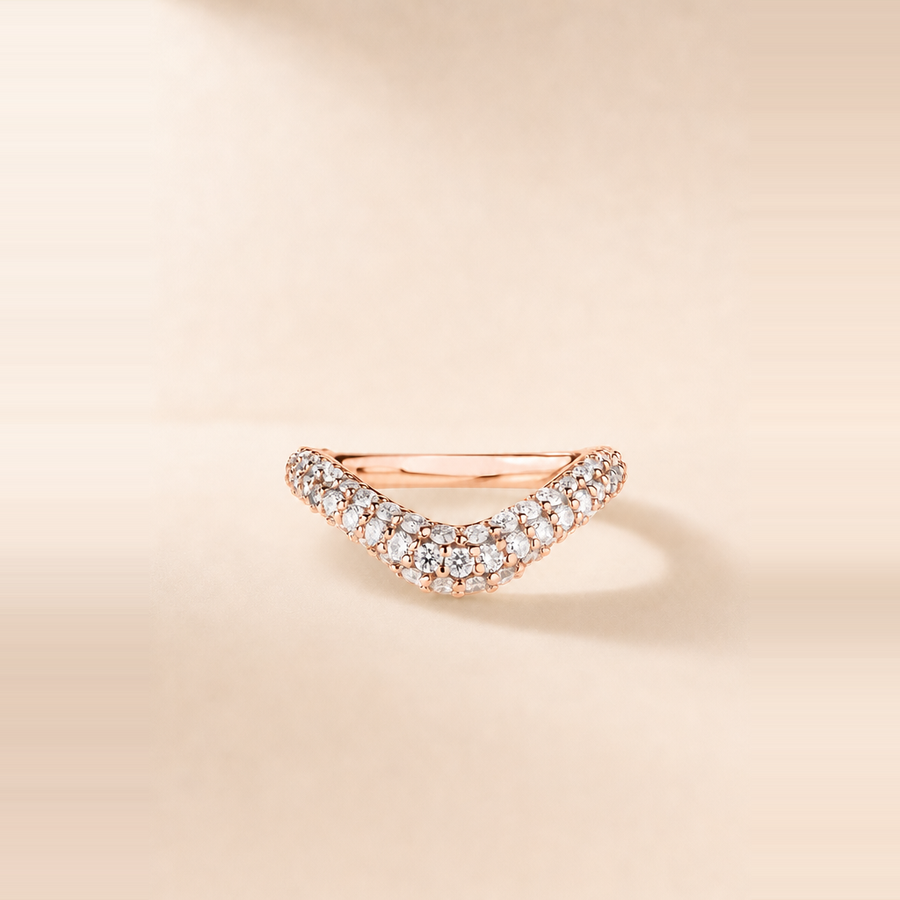 Pavé Nest Wedding Band &mdash; view 8