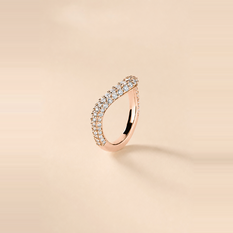 Pavé Nest Wedding Band &mdash; view 7