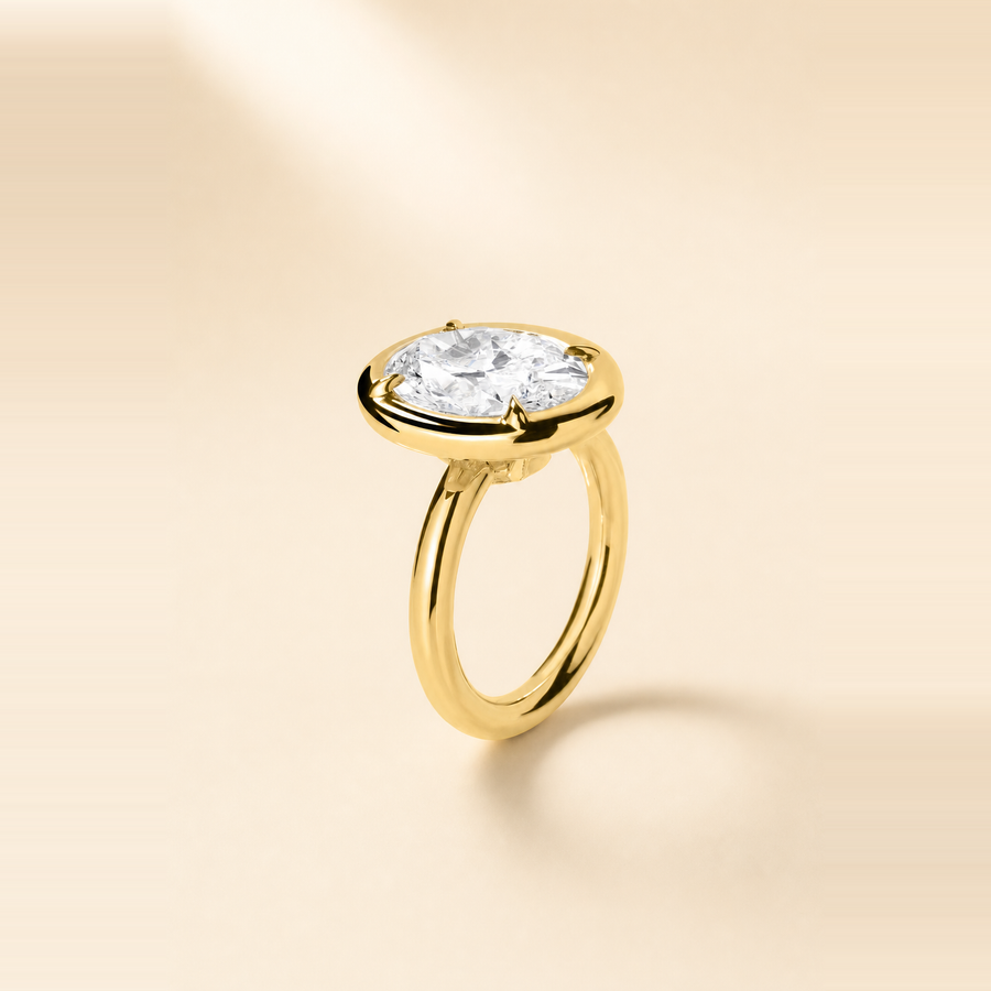 Prong Bezel Solitaire &mdash; view 3