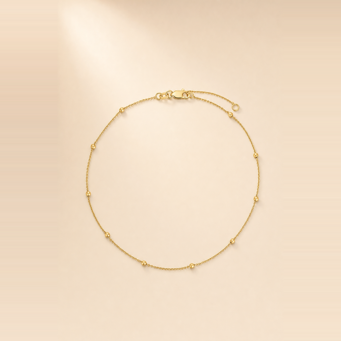 Saturn Chain Anklet