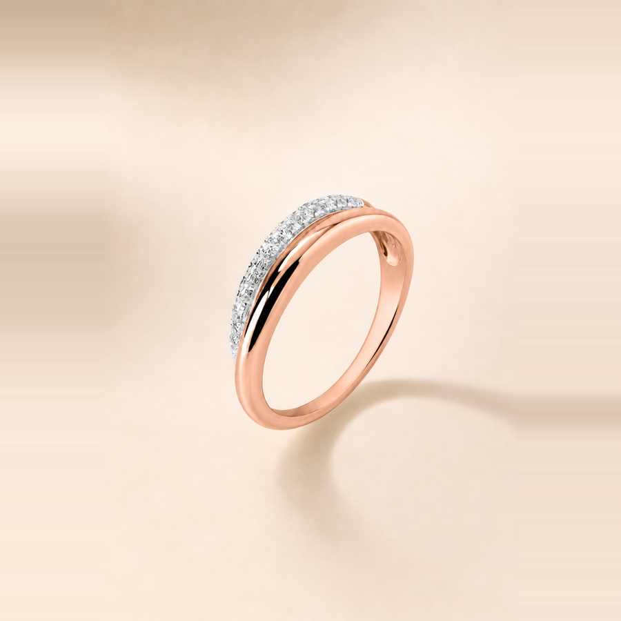 Serpent Tail Pavé Wrap Ring &mdash; view 5