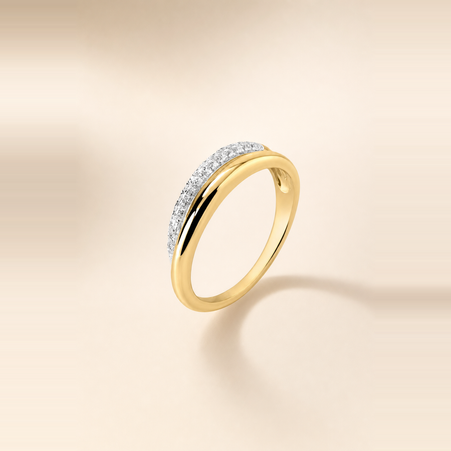Serpent Tail Pavé Wrap Ring &mdash; view 3