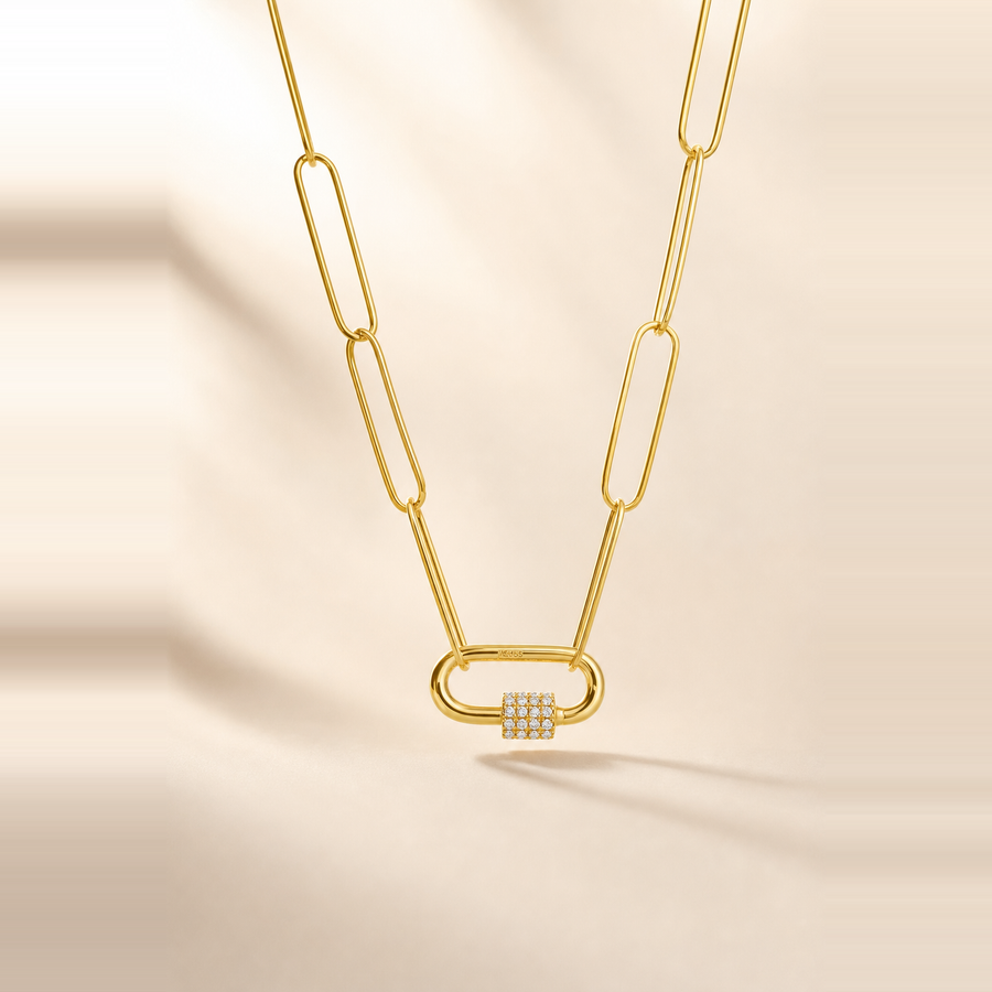 Gold Carabiner &mdash; view 1