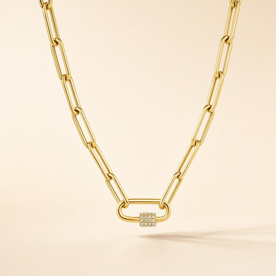 Split Chain Necklace &mdash; view 2