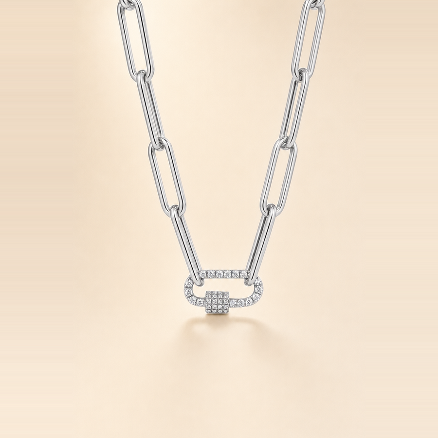 Split Chain Necklace &mdash; view 8
