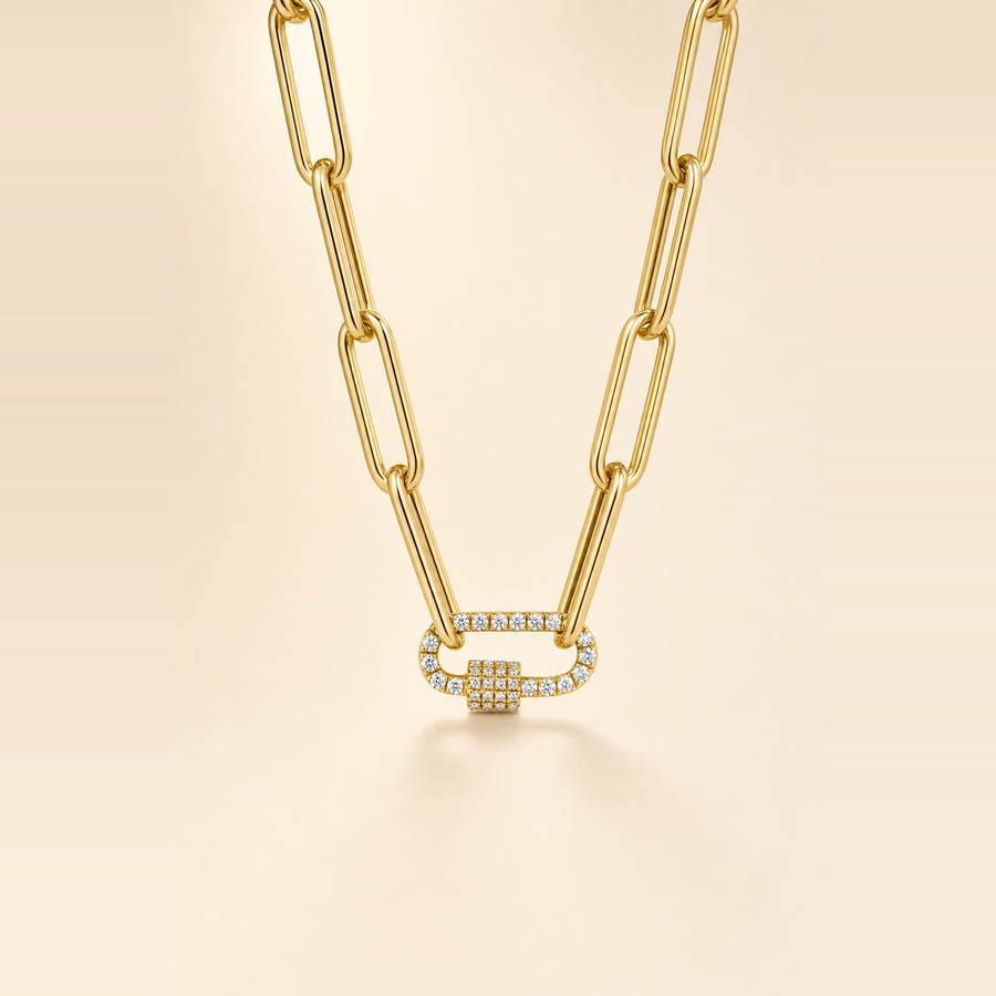 Split Chain Necklace &mdash; view 7