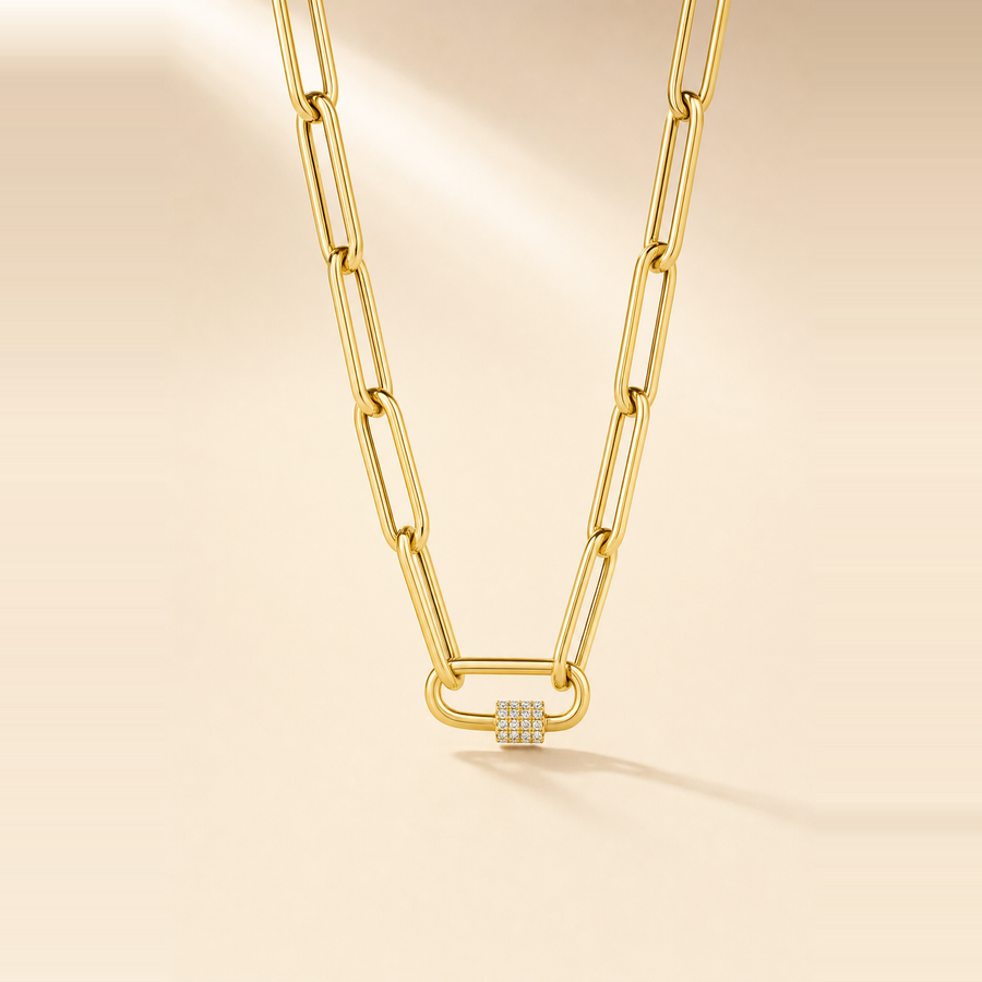 Split Chain Necklace &mdash; view 9
