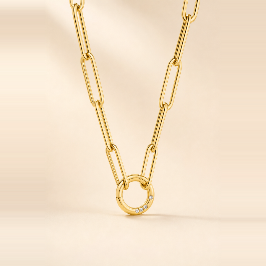 Split Chain Necklace &mdash; view 10