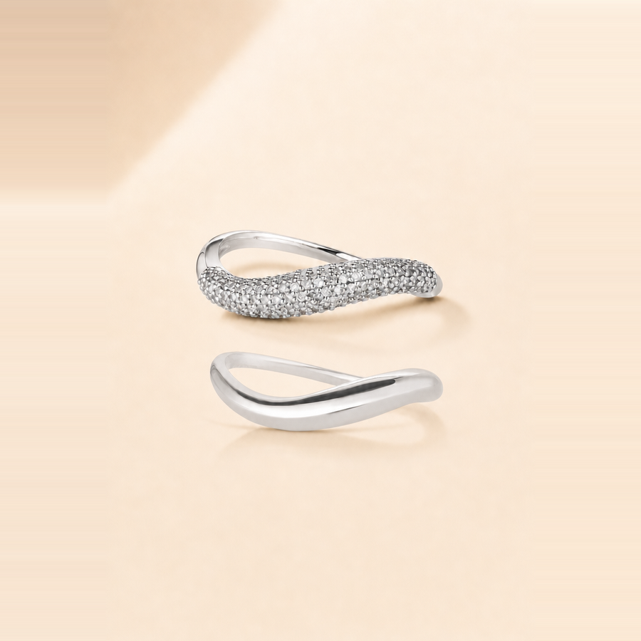 Stackable Wave Duo Set &mdash; view 4