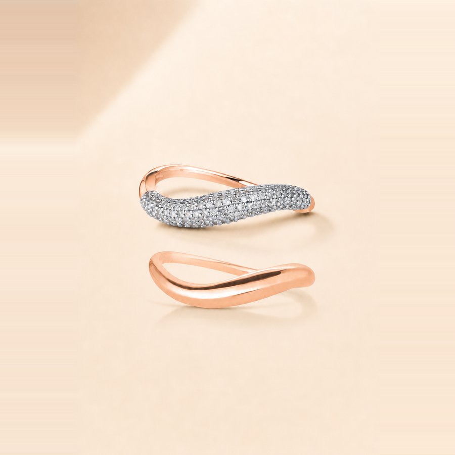 Stackable Wave Duo Set &mdash; view 3