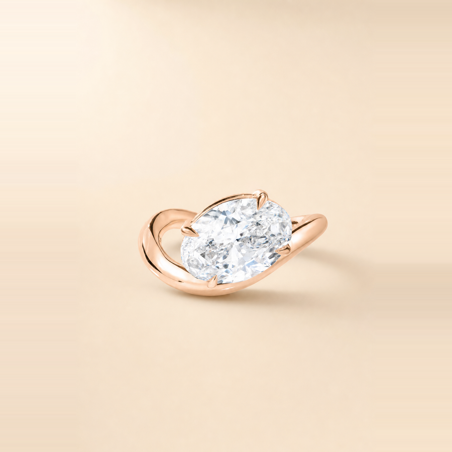 Oval East-West Diamond in the Wave &mdash; view 5
