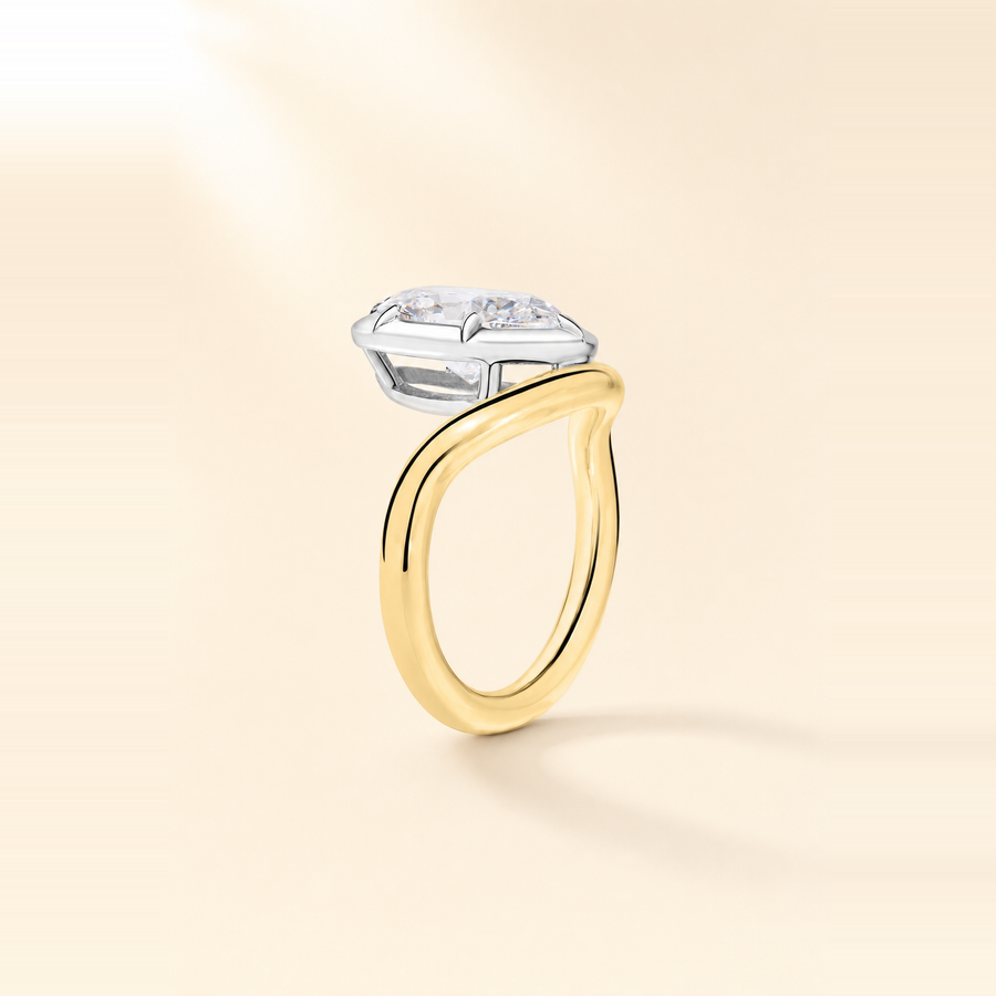 Oval Diamond in the Wave &mdash; view 3