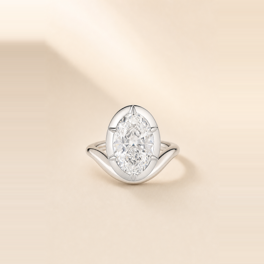 Oval Diamond in the Wave &mdash; view 2