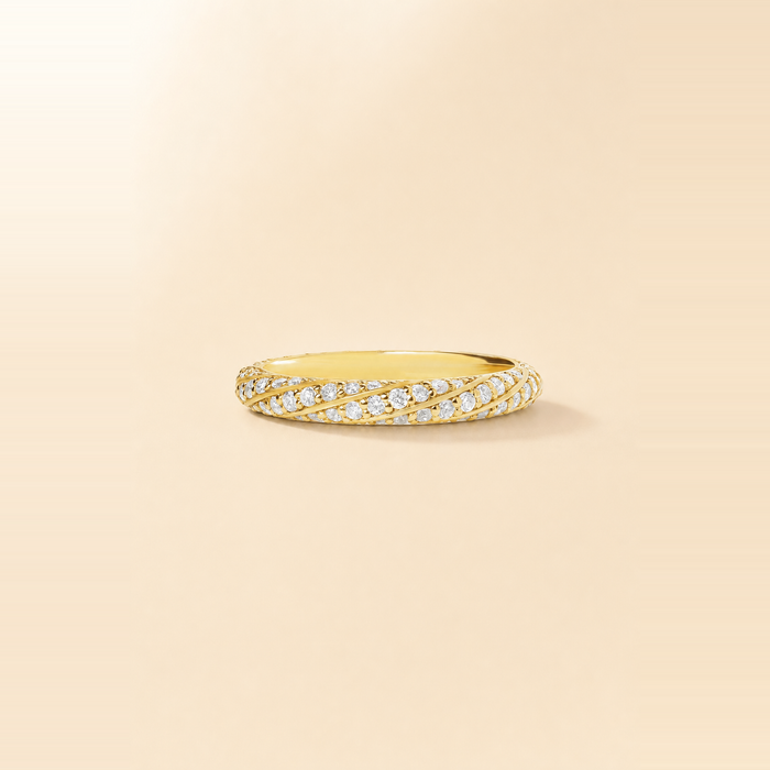 Rope Diamond Band