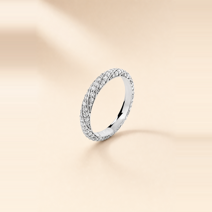 Rope Diamond Band &mdash; view 8