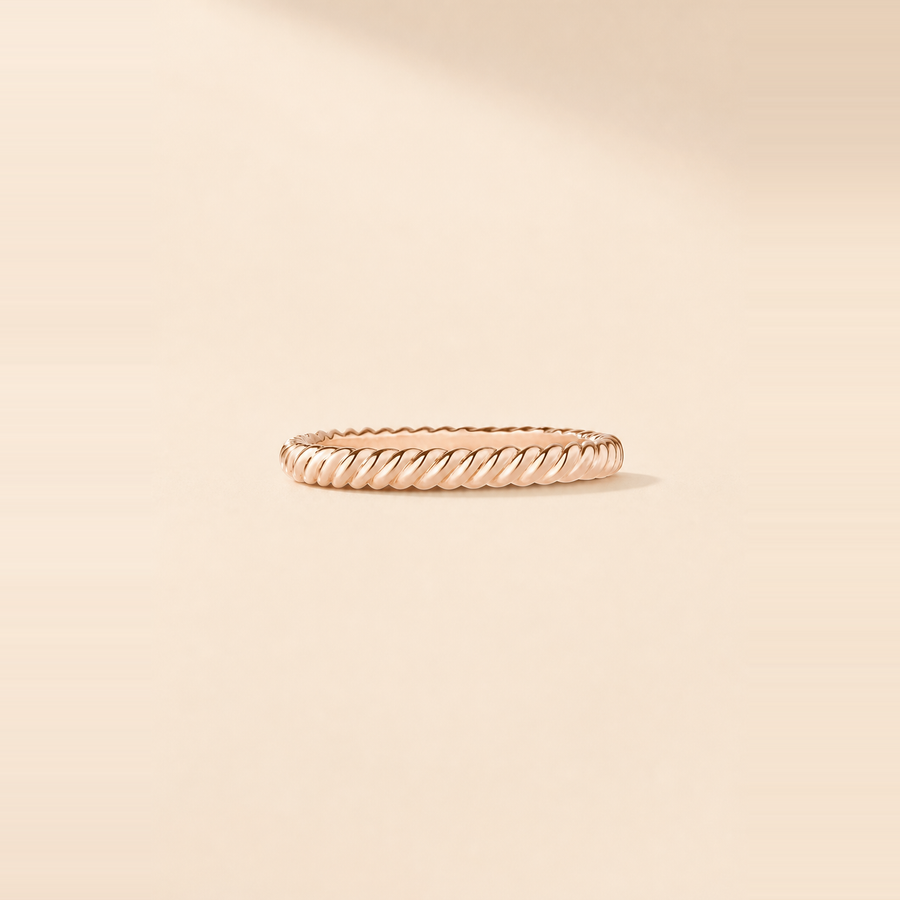 Twisted Wedding Band &mdash; view 7