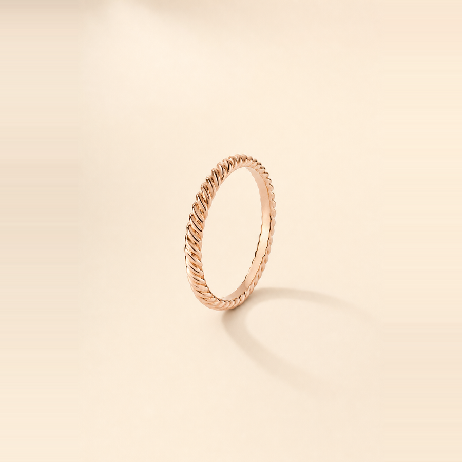 Twisted Wedding Band &mdash; view 8