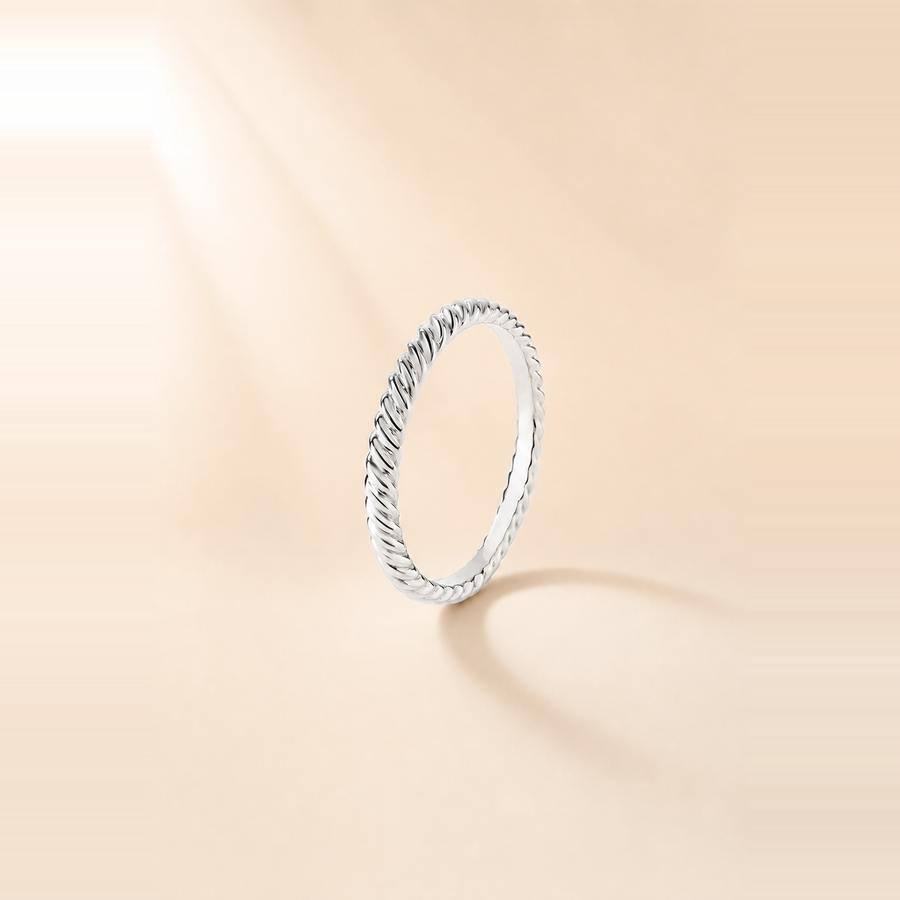 Twisted Wedding Band &mdash; view 10