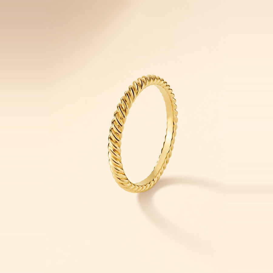 Twisted Wedding Band &mdash; view 6