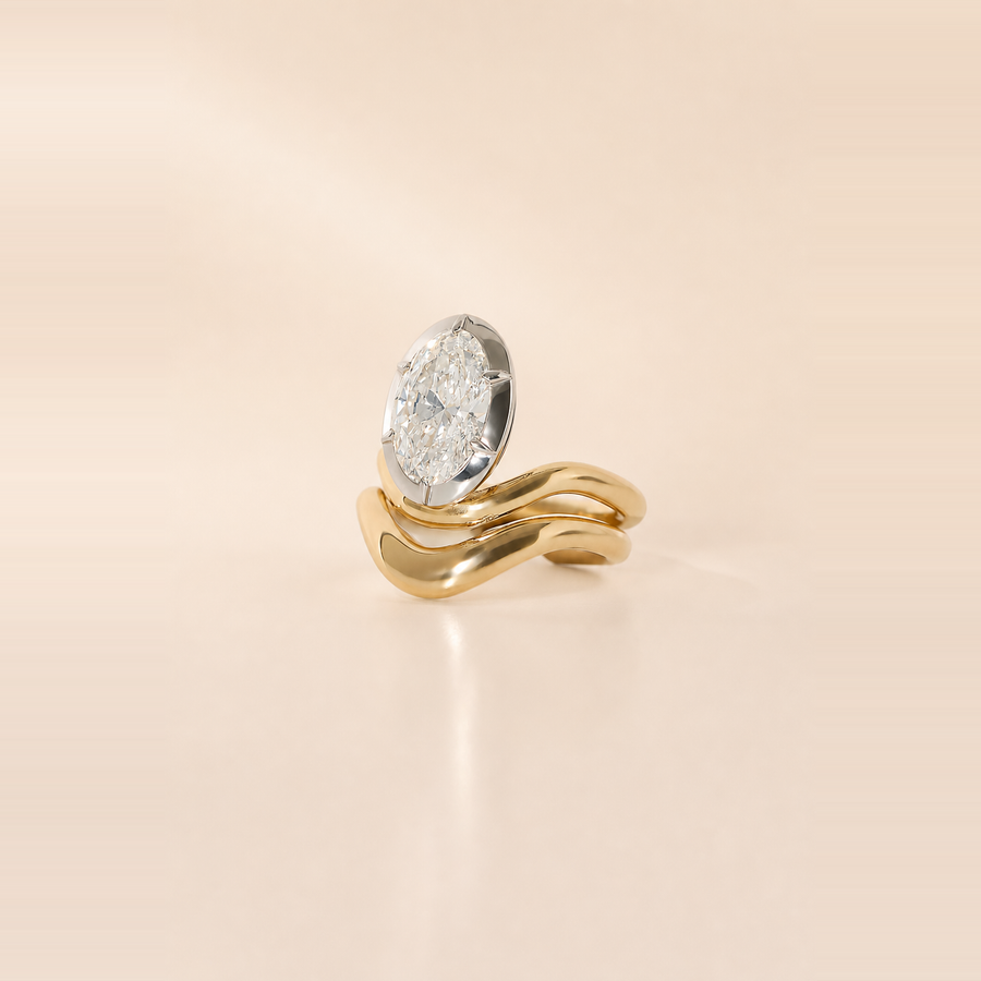 Oval Diamond in the Wave &mdash; view 6