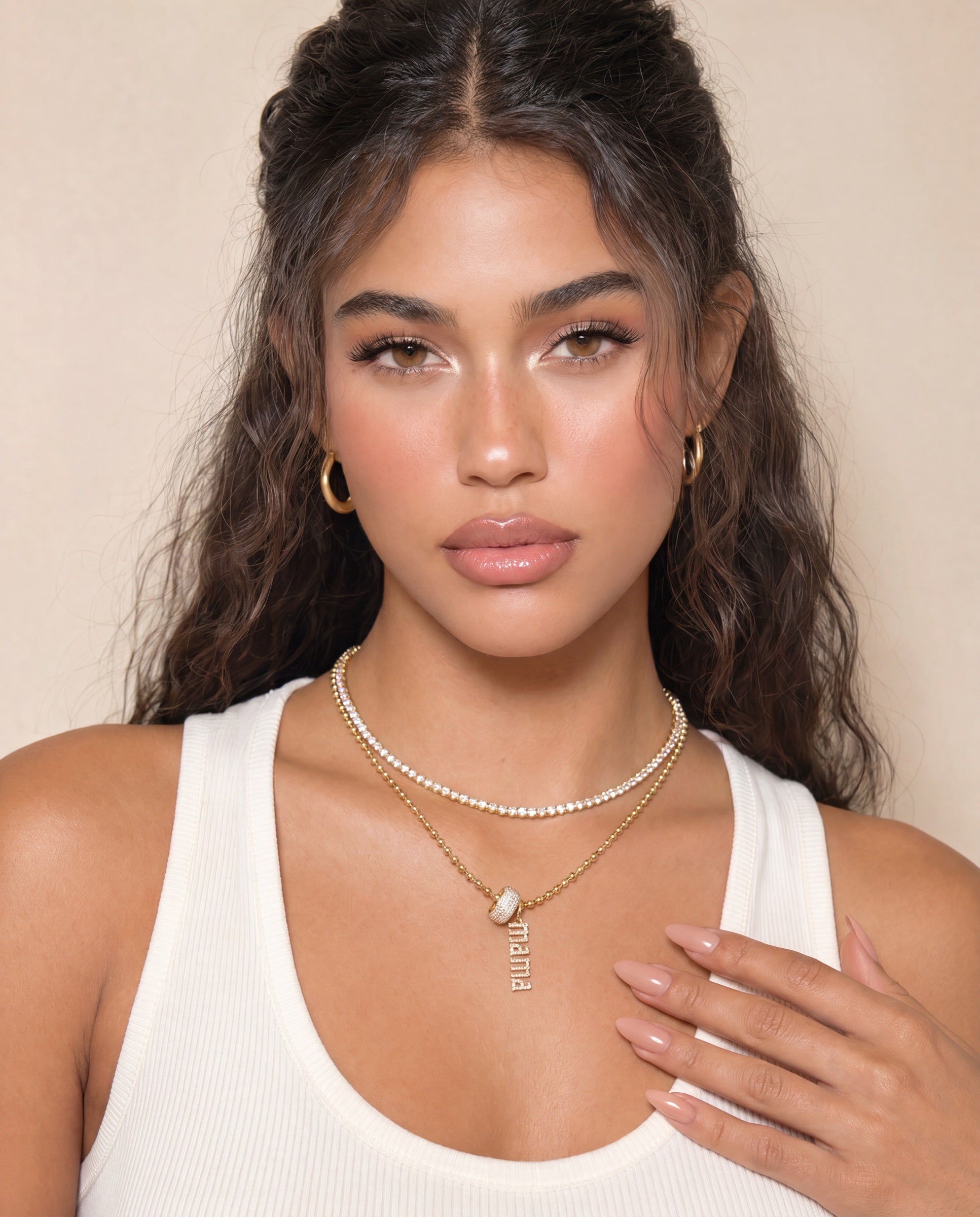 Diamond Mama Pendant &mdash; Worn