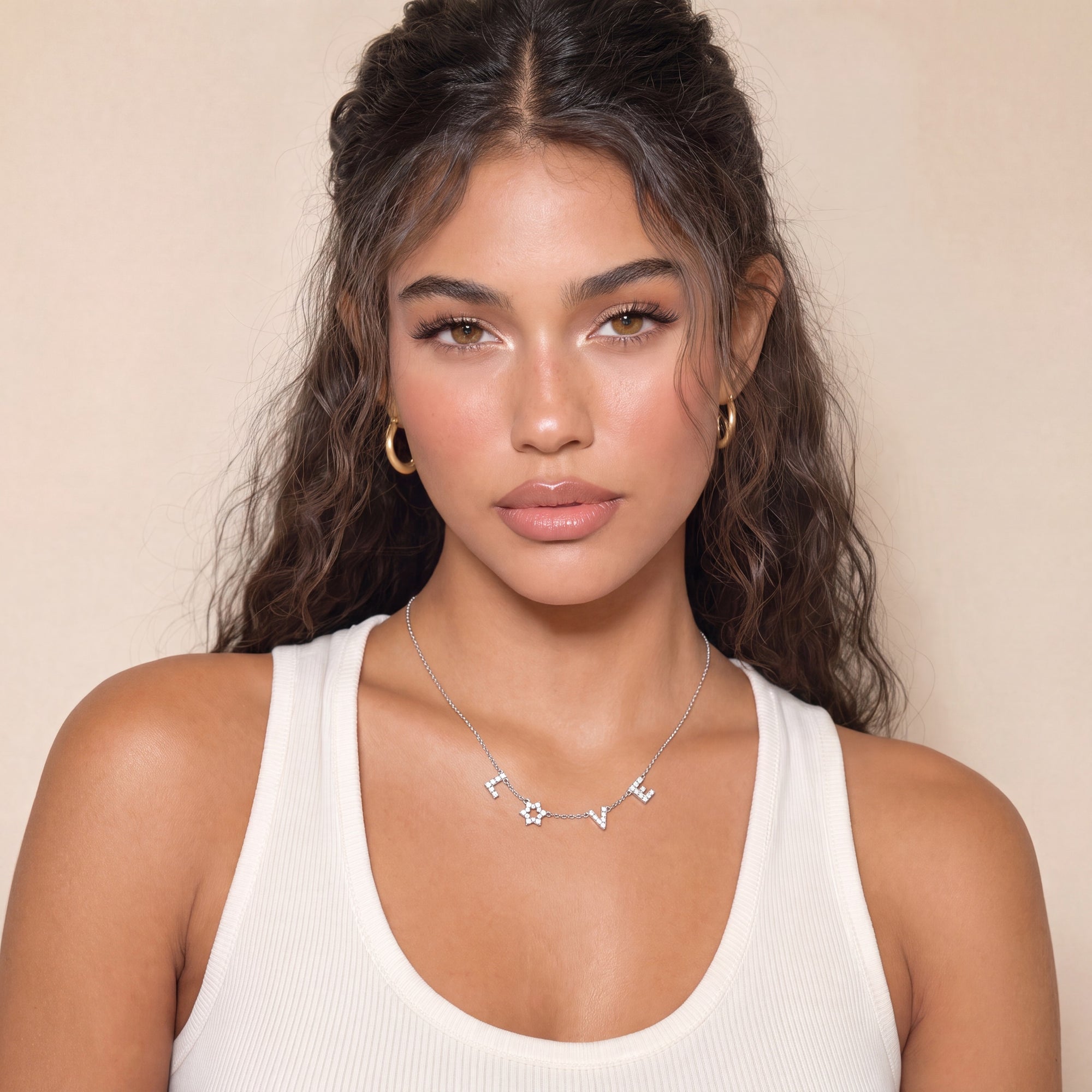 Self Loving Jew Necklace &mdash; Worn
