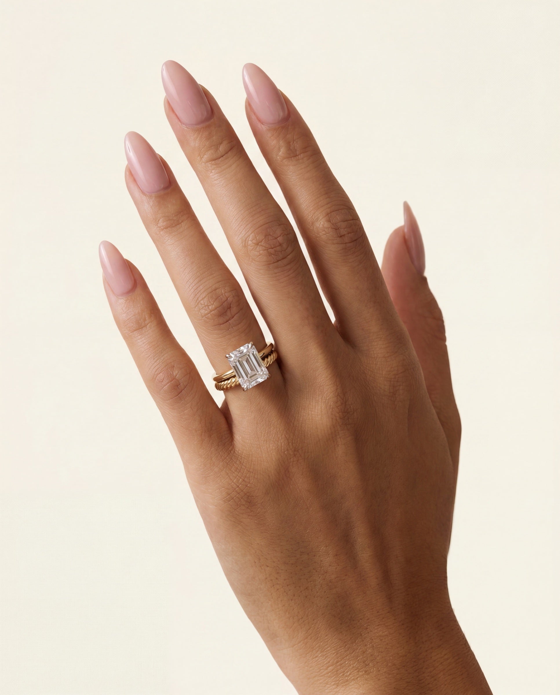 Twisted Wedding Band &mdash; Worn